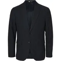 Selected Slmslim-Reed Wool Blz Noos - Navy - 48