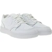 New Balance unisex for kids. GSB480V1 Leather trainers 480 white (36), Eco Leather, Flat, Laces, Casual, children's fashion
