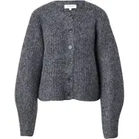 Rosemunde Rwtulip Wool Blend Ls O-Neck Rib Kn - Grey - L