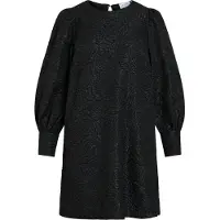 Vila Vitaliama O-Neck L/S Dress/Pr - Black - 34
