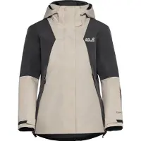 Jack Wolfskin Flowline 2L Ins, hiihtotakki, naisten, beige
