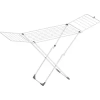 Songmics Pesukuivausteline, 50x182x102,5cm, valkoinen