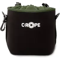C-Rope CRP-CNB-M-BLK-2, Pussi, Mikä tahansa tuotemerkki, Olkahihna, Musta, Vihreä