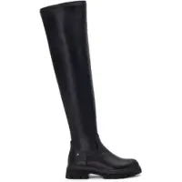 Xti for woman. 14439201-NEGRO Boots 144392 black (39), Flat, 1 to 3 cm, Zip, Casual