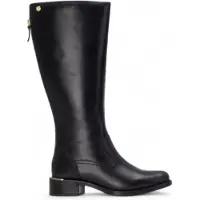 Carmela for woman. 16264202-NEGRO Leather Boots 162642 black (39), 1 to 3 cm, Zip, Casual
