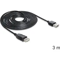 DeLOCK – Extension cable EASY-USB 2.0 Type-A male > USB 2.0 Type-A female black 3 m (83372)