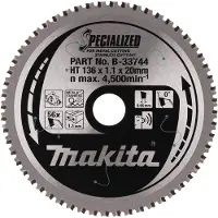 Makita HM 136mm Z-56 akkumetallisahat pyörösahanterä