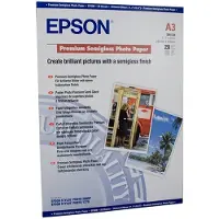 Epson SEMIGLOSS PHOTO PAPER, A3,251G, 20
