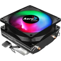 Aerocool Air Frost 2, 90 mm RGB -prosessorijäähdytin, musta