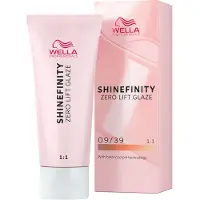 Wella Shinefinity Glaze 09/39 Iridescent Gold Hiusväri 60 ml