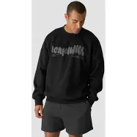 ICANIWILL Everyday Relaxed Crewneck Print Black