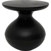 Urban Nature Culture Side Table Tummy - Black - Ø 38 CM