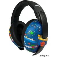 Banz Kuulosuojain Baby, Transport Blue