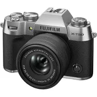 Fujifilm Digital Mirrorless Camera X-T50 with 15-45mm f/3.5-5.6 Lens Silver
