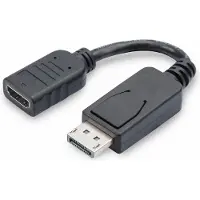 Digitus DP1.1a Cable 0,15m DP/HDMI A M/F (AK-340400-001-S)