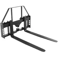 Vevor liukuohjatut lavahaarukat, nimelliskantavuus 1814 kg, lavahaarukan runkokiinnitys 122 cm lavahaarukoilla, trukin terät, 50,8 mm:n vetokoukun vastaanotin ja keihäsholkit, sopii liukuohjattuihin m