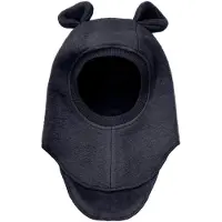 Huttelihut Kypärämyssy Merinovilla + Korvat, Dark Navy, 52