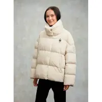 Blauer for woman. 25WBLDC03166 Nuvola Ross beige short jacket (M), Casual, Nylon