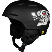 Sweet Protection Juniors' Winder Mips Helmet Black Teddy Laskettelukypärät XS/S
