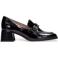 Hispanitas for woman. HI243590 Black strappy leather high heels (38), 3 to 5 cm, None, Casual