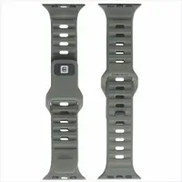 Evelatus Watch 42/44/45 Sport silikoninen ranneke tummanharmaa