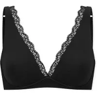 Schiesser Molded Bra - Black - 80 C