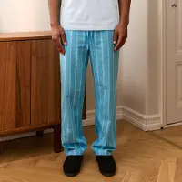 Finlayson Original Long Drink pyjamahousut Turkoosi