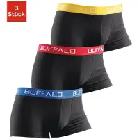 Buffalo Alushousut taivaansininen / keltainen / vaaleanpunainen / musta