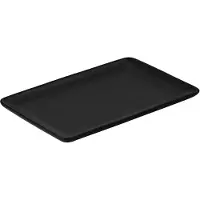 Aida - Raw Lautanen 23,5x15 cm Titanium Black