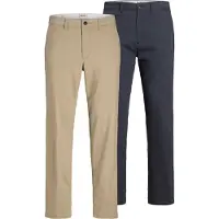 Jack & Jones Jpstkane Dave Chino 2Pk Mp Noos - Navy - 29 x 32