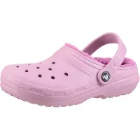 Crocs Sandaalit m. Vuorella - Classic+ Vuorattu puukenkä K - Hor - - 28/29 - Sandaalit