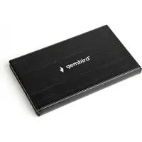 Gembird EE2-U3S-3 tallennusasemakotelo HDD-kotelo Musta 2,5"