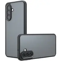 SKALO Samsung A17 Matta TPU Suojakuori - Musta