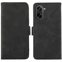 SKALO OnePlus Nord CE5 ABEEL PU-Nahka Lompakkokotelo - Musta