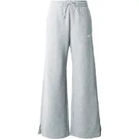 Nike Treenihousut Nsw Phoenix Fleece Wide - Harmaa/valkoinen Nainen, koko Large