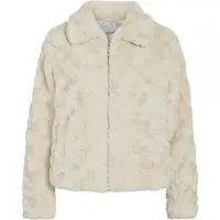 Vila Vidorte L/S Jacket/Pb - Cream - 34