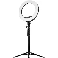 Streamplify LIGHT 14, 14"/36cm Ring Light -kuvausvalo, musta