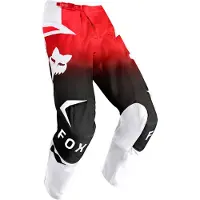 FOX 180 Shield Crossihousut Punainen/Valkoinen Miehet, size 30