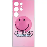 Samsung Smiley Flipsuit Card Galaxy S24 Ultra Pink