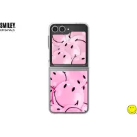 Samsung Galaxy Z Flip6 ja Flip7 FE Smiley Pink Flipsuit Card