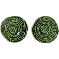 By On Veggie lasinaluset Ø10 cm 2-pack Vihreä