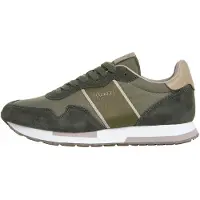 Hackett London for man. HMS200033 Trainers Keston Heritage green (42), Flat, Laces, Casual
