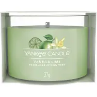 Yankee candle Vanilla Lime -tuoksuinen kynttilä, 37g