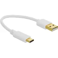 DeLOCK – USB Charging Cable Type-A to USB Type-C 15 cm (85355)