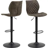 AC Design 2-osan ruokailutuolien setti Naomi, ruskea