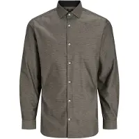 Jack & Jones Businesspaita 'JPRBLAParker' harmaa / antrasiitti