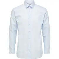 Selected Slmregethan Shirt Ls Classic Noos - Blue - XL
