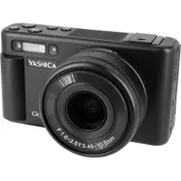 Yashica City 100 digikamera, musta