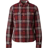 Superdry for woman. W4010513A Lumberjack Check Flannel Shirt Red (M), Casual, Cotton, Long sleeve