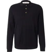 Only & Sons Onsloui Reg 12 Ls Mel Polo Knit Noos - Black - XS